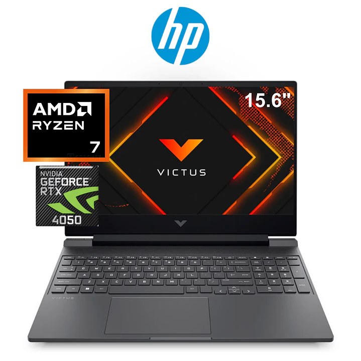 HP VICTUS 15 AMD RYZEN 7 7445H 16GB 512GB RTX 4050 6GB 1