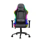 SILLA GAMER BRAVIO BLACK ENKORE RGB - Miniatura 1