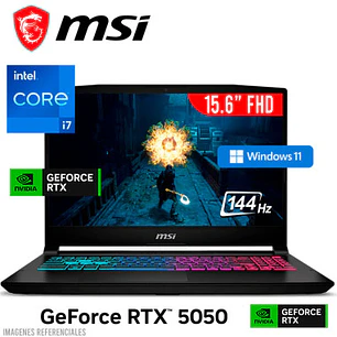 MSI KATANA 15 - Core™ i7-14650HX 512GB SSD 16GB