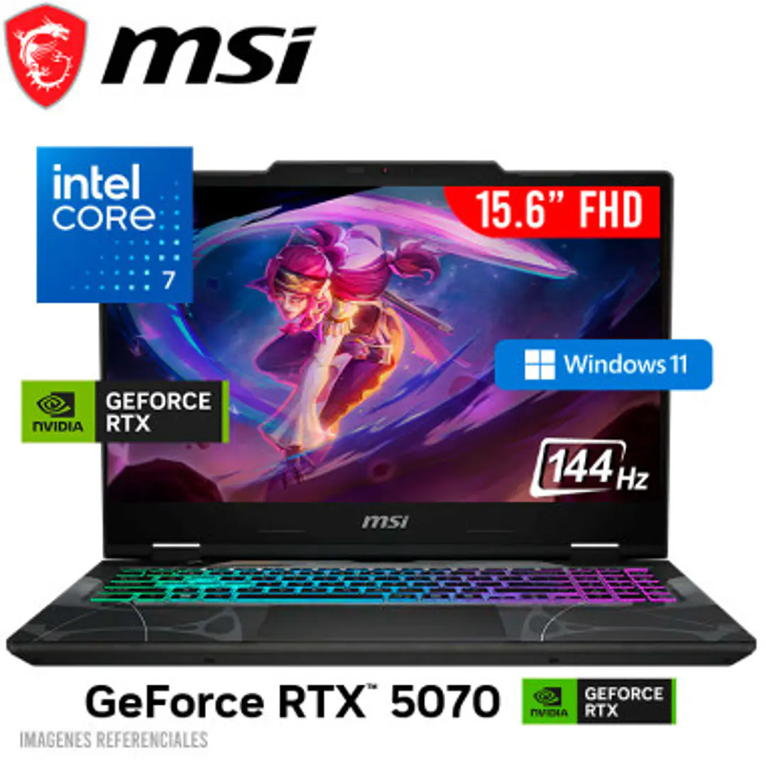MSI CYBORG 15 B2RWGKG-409US INTEL CORE 7- 512GB SSD 16GB DDR5 1