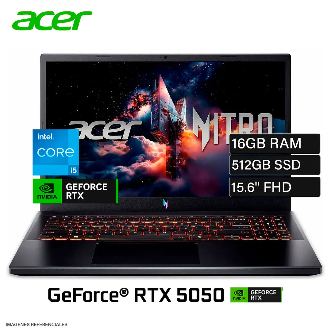 ACER NITRO ANV1552-57X CORE I5-512GB SSD 16GB DDR4 1