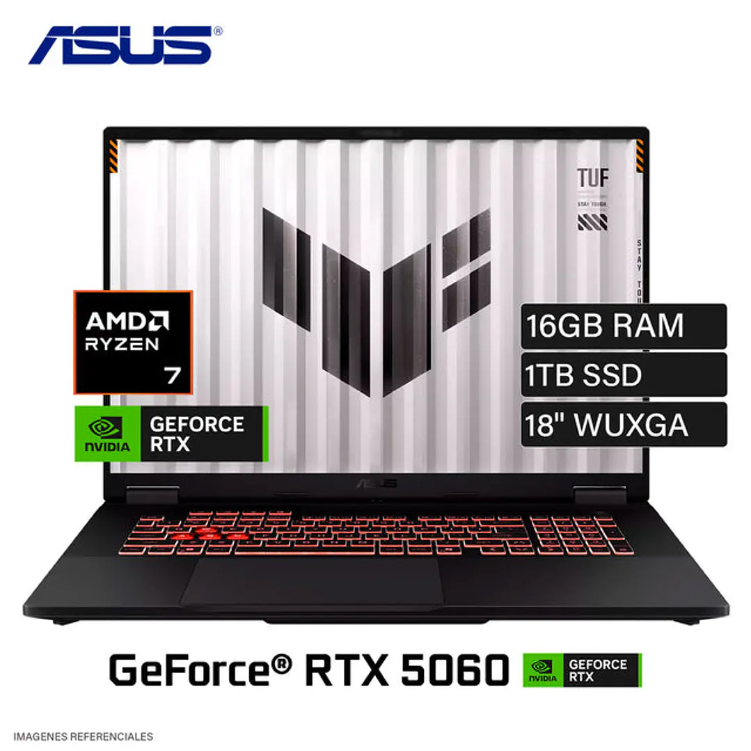 ASUS TUF A18 -IS74 Ryzen™ 7 260 1TB SSD 16GB 1