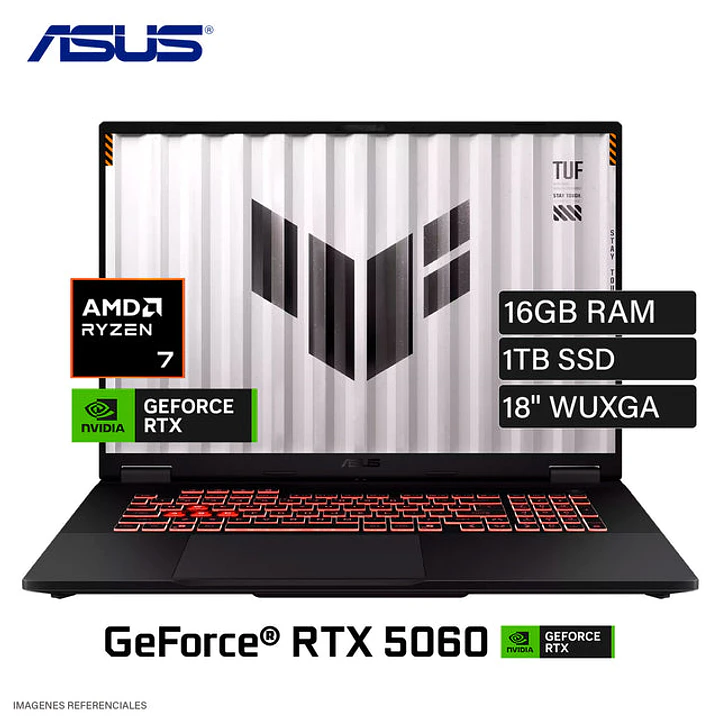 ASUS TUF A18 -IS74 Ryzen™ 7 260 1TB SSD 16GB 1