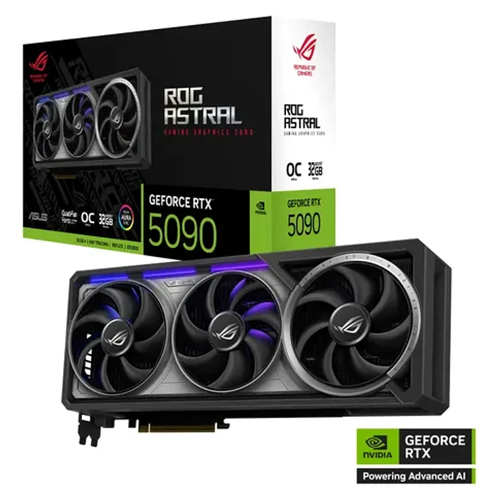 ASUS NVIDIA RTX 5090 ROG ASTRAL 3X 32GB GDDR7 1