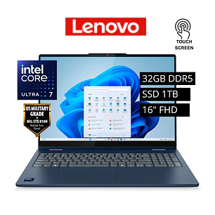 LENOVO 2-IN-1 INTEL CORE ULTRA-7 255U, 32GB DDR5, 1TB