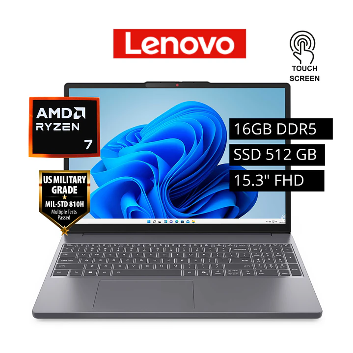 LENOVO AMD RYZEN 7-170, 16GB DDR5, 512GB TS 1