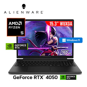DELL ALIENWARE AMD RYZEN 5 220 16GB DDR5 512GB RTX 4050 6GB