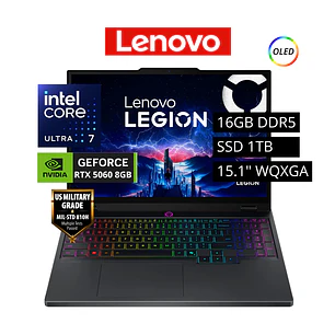 LENOVO LEGION INTEL U7 255HX 16GB 1TB RTX 5060 8GB