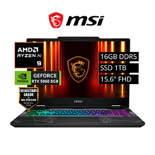MSI CYBORG A15 AI RYZEN 9-270 16GB DDR5 1TB RTX 5060 8GB
