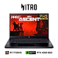 ACER NITRO V 15 AMD RYZEN 7 7735HS 16GB DDR5 512GB RTX 4050 6GB - Miniatura 1
