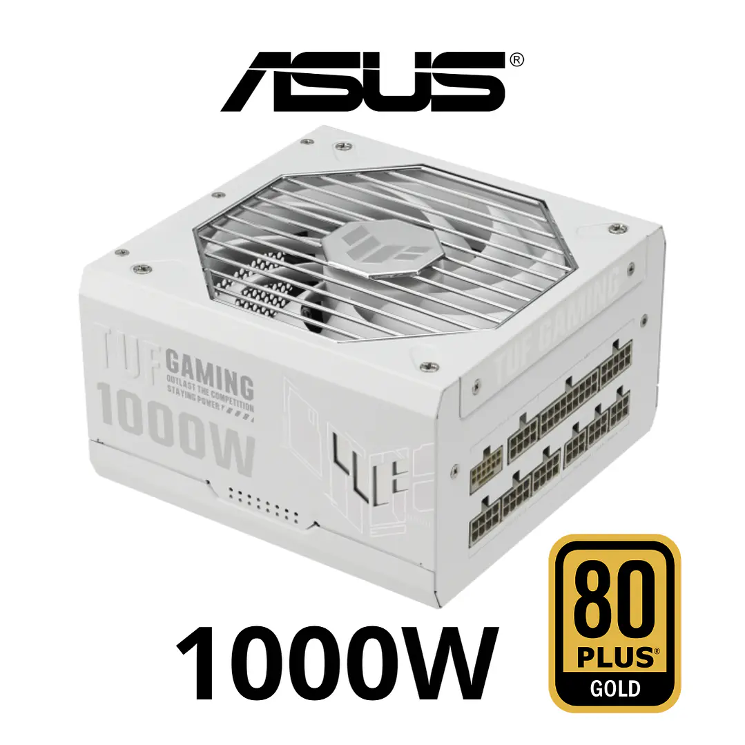 FUENTE CERTIFICADA ASUS TUF 1000W - GOLD 1