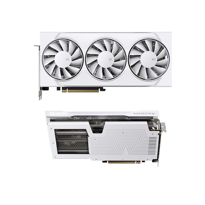 XFX SWIFT AMD RADEON RX-9060XT 16GB GDDR6 WHITE 2