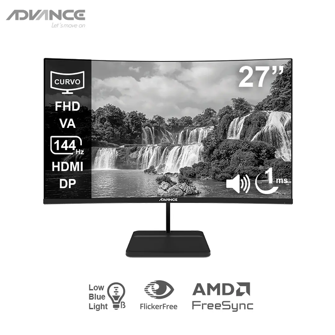 MONITOR CURVO ADVANCE ADV-2752S 27