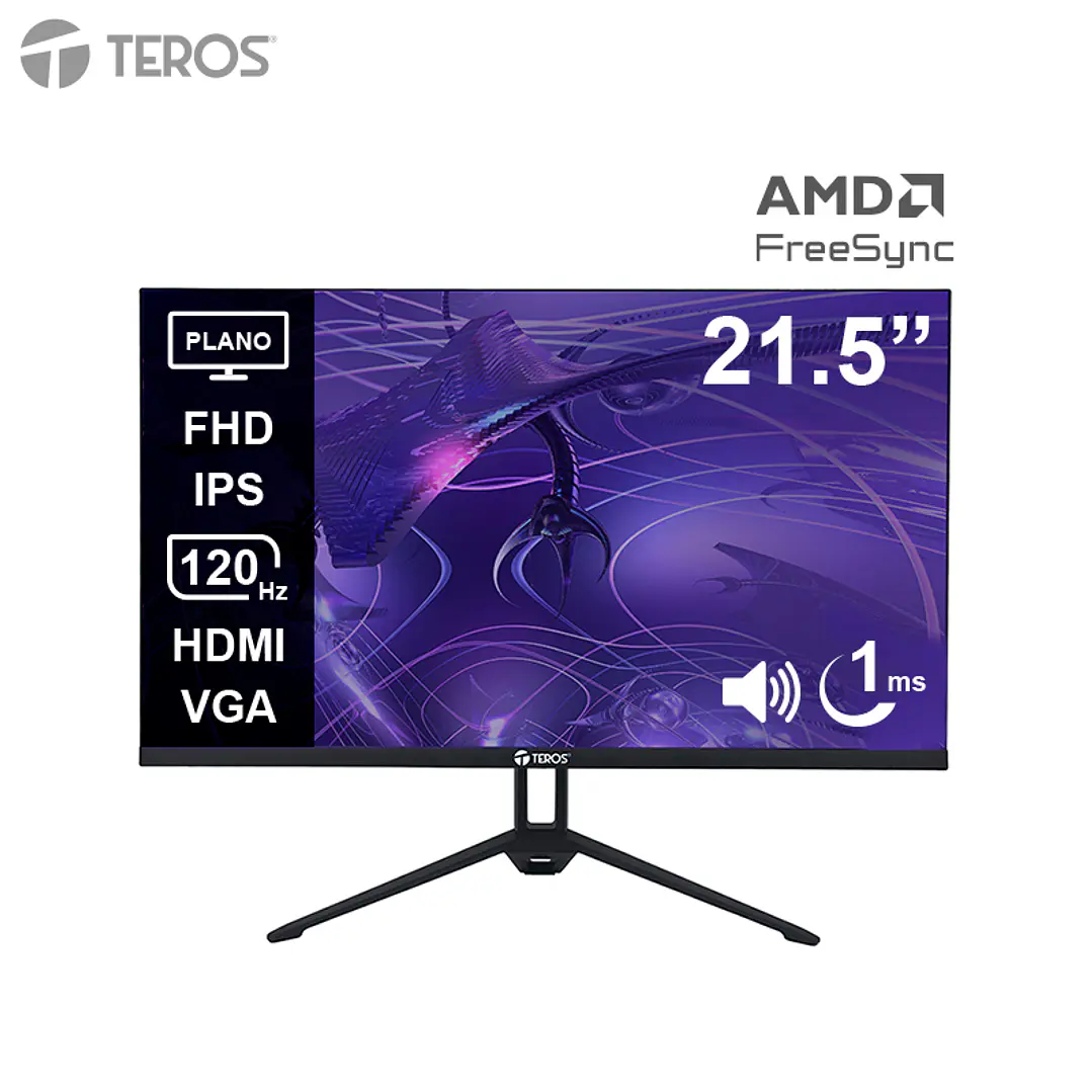 MONITOR PLANO TEROS TE-2133S 21.5