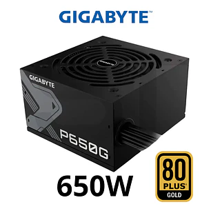 FUENTE CERTIFICADA GIGABYTE- 650W - GOLD