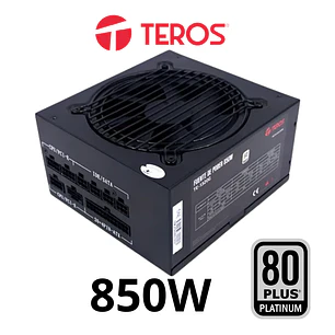 FUENTE CERTIFICADA TEROS 850W - PLATINUM