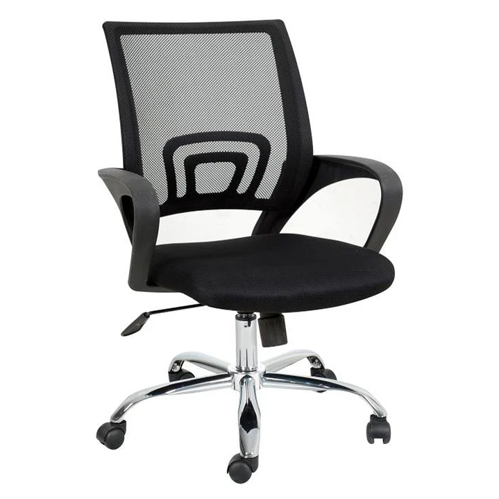 SILLA DE OFICINA ERGONÓMICA CON RESPALDO DE MALLA TIPO CELL 1