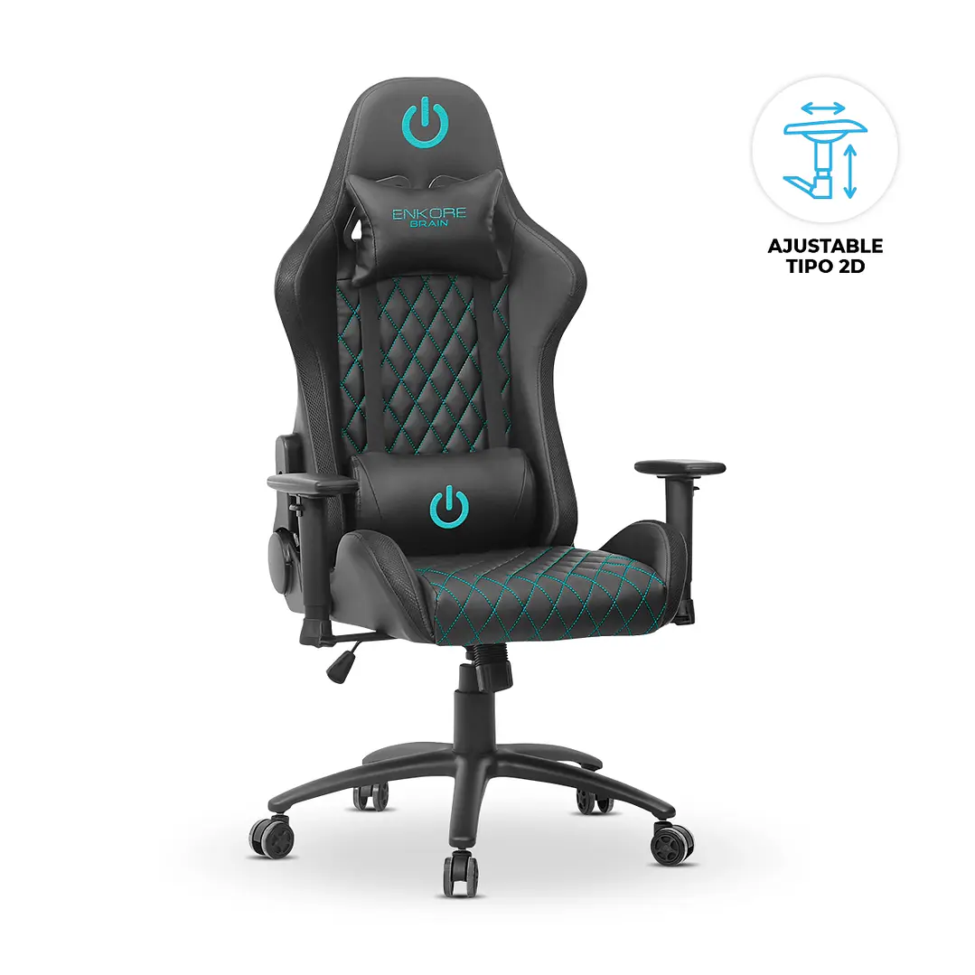 SILLA GAMER BRAIN PINK ENC GC1003 2D ENKORE 1
