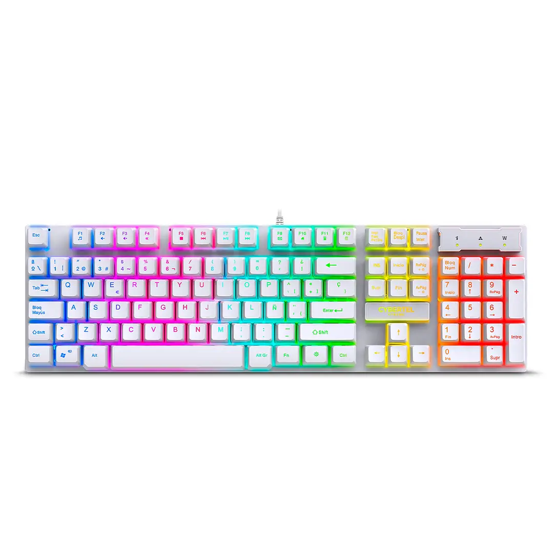 CYBERTEL GAMER XTREME CYB K505W, WHITE 1