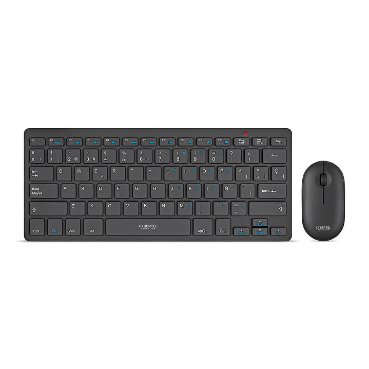 KIT 2 EN 1 INALAMBRICO CYBERTEL TECLADO + MOUSE CYB WT801 1
