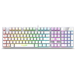 ENKORE GAMER BRAIN ENK 603W, RGB, USB, WHITE
