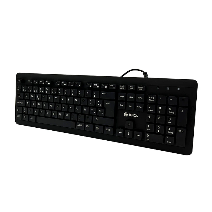 TEROS LAVABLE TE-4065N, USB, BLACK 1