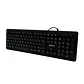 TEROS LAVABLE TE-4065N, USB, BLACK - Miniatura 1