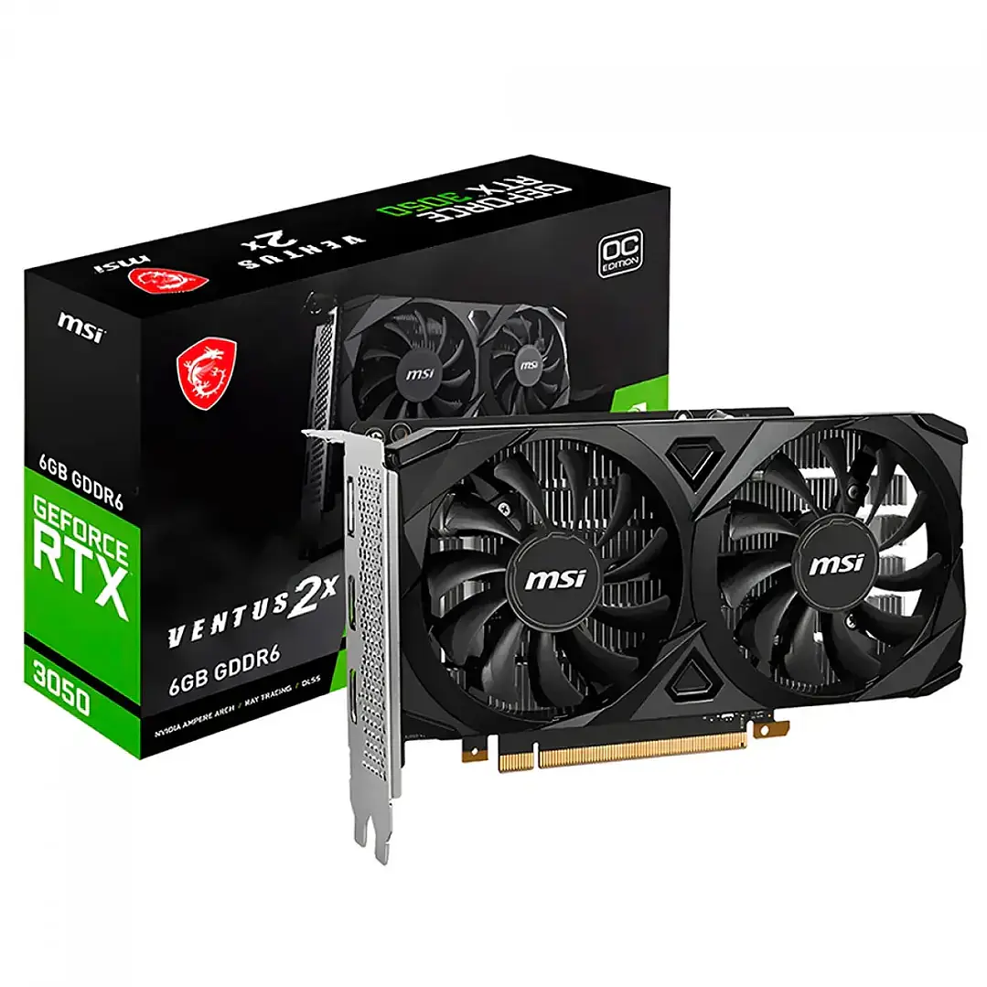 GIGABYTE RTX 3050 WINDFORCE OC V2 6GB GDDR6  1