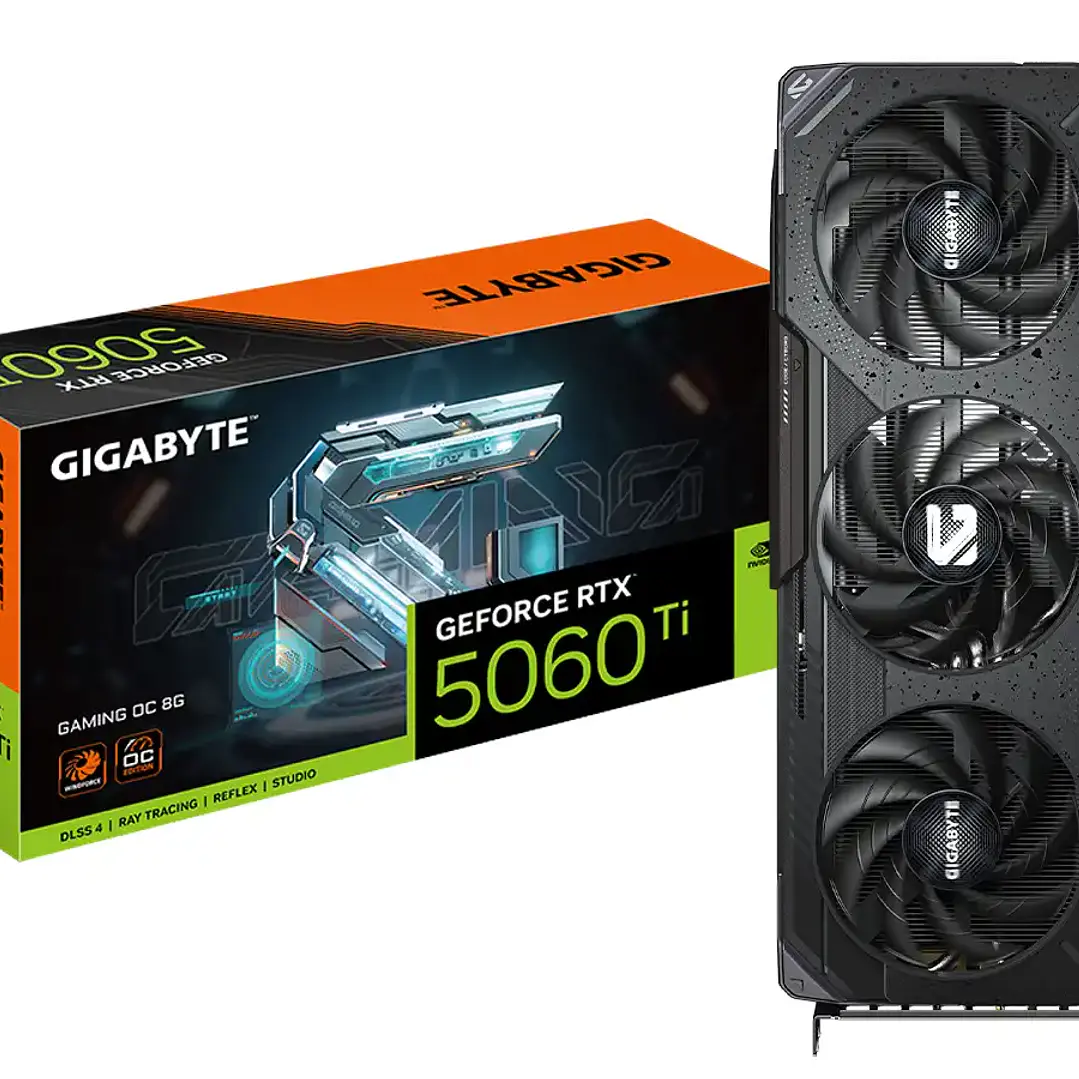 GIGABYTE RTX 5060 Ti 8GB GDDR7 GAMING OC 3X 1