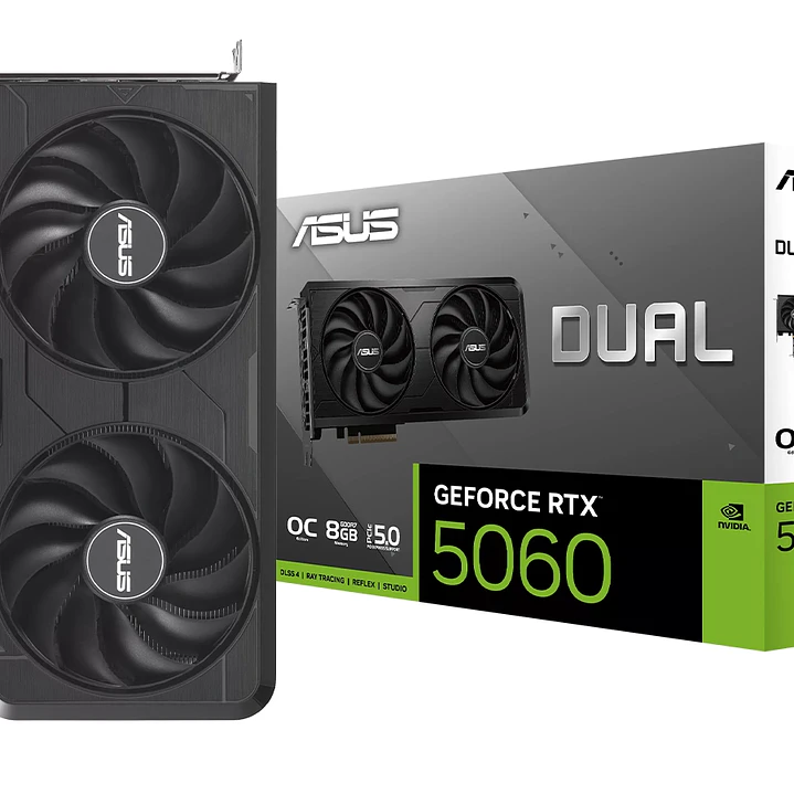 ASUS DUAL RTX 5060 8GB GDDR7 OC EVO 2X 1