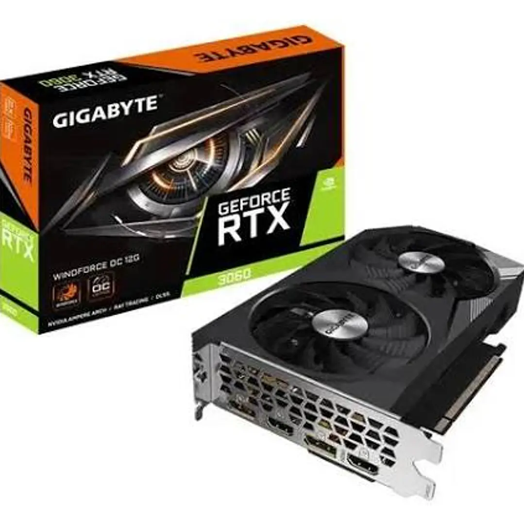 GIGABYTE RTX 3060 12GB GDDR6 WINDFORCE OC 2X 1