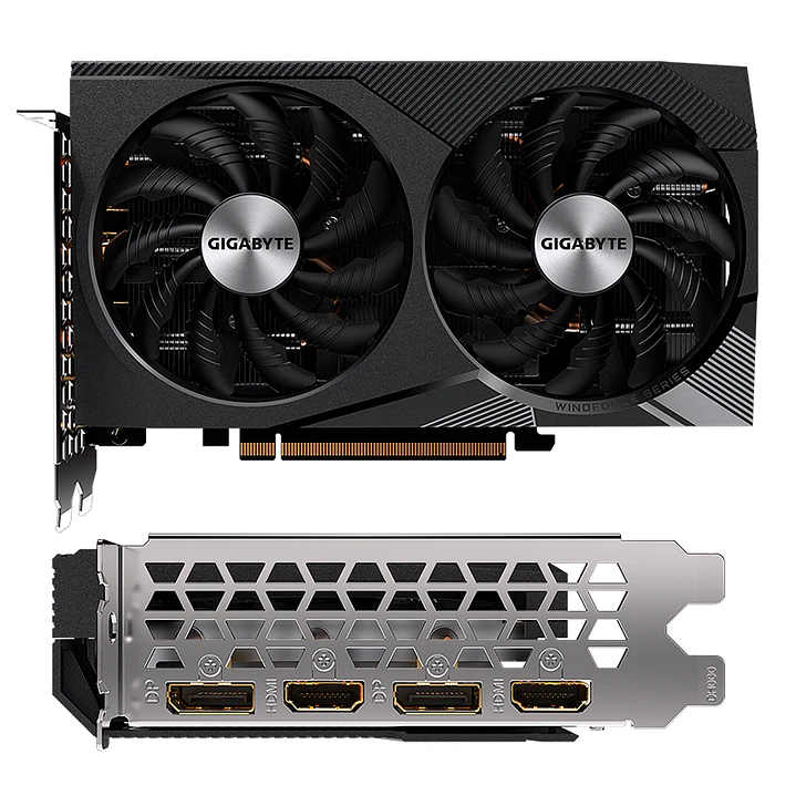 GIGABYTE RTX 3060 12GB GDDR6 WINDFORCE OC 2X 2