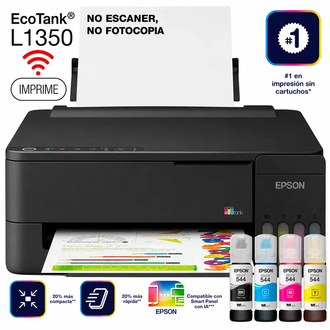 EPSON ECOTANK L1350 SOLO IMPRIME 1