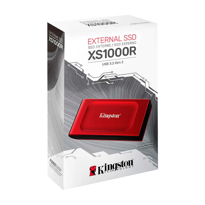 SSD Portátil Kingston XS1000 2TB 3