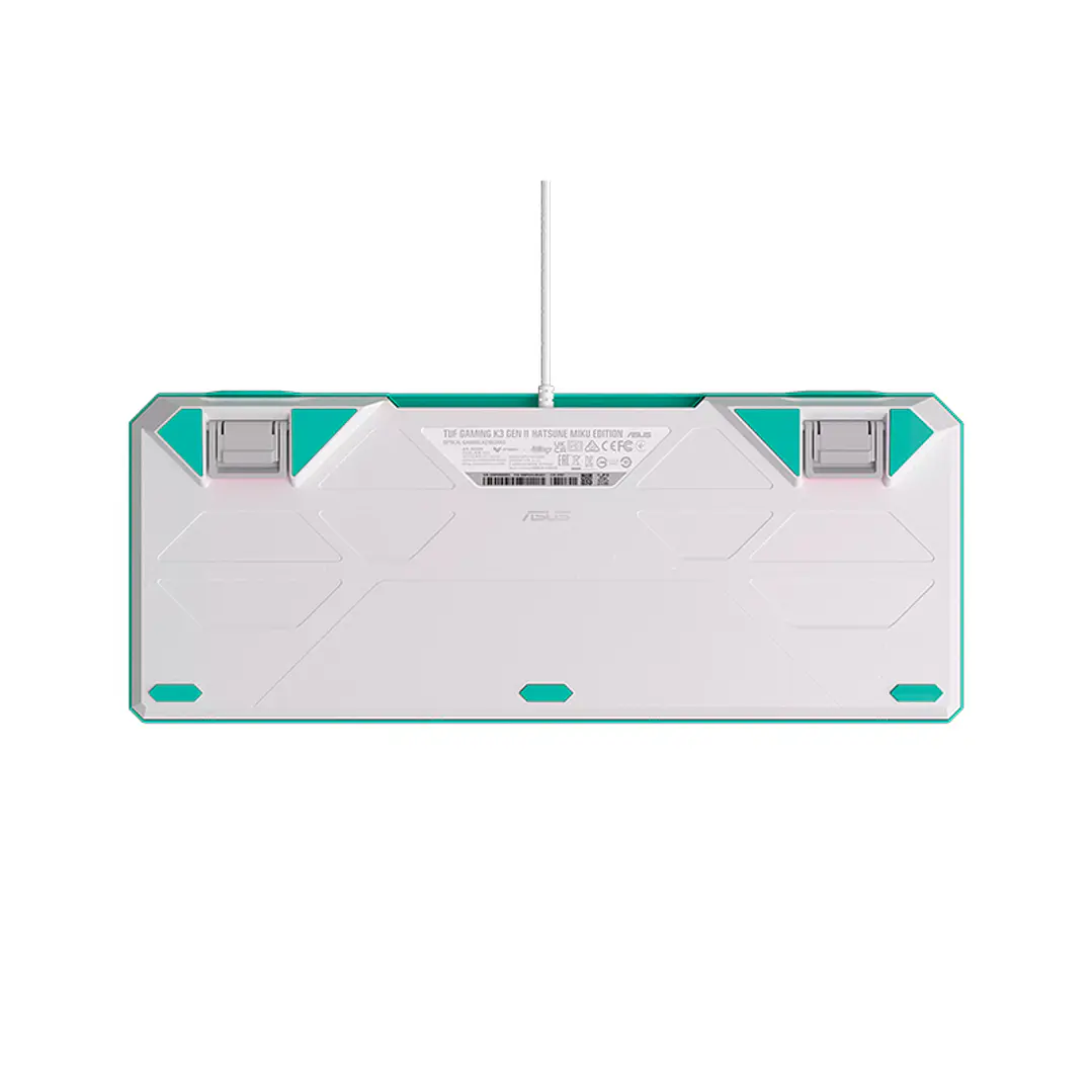 Teclado Gamer ASUS TUF GAMING K3 GEN II HATSUNE MIKU EDITION 4