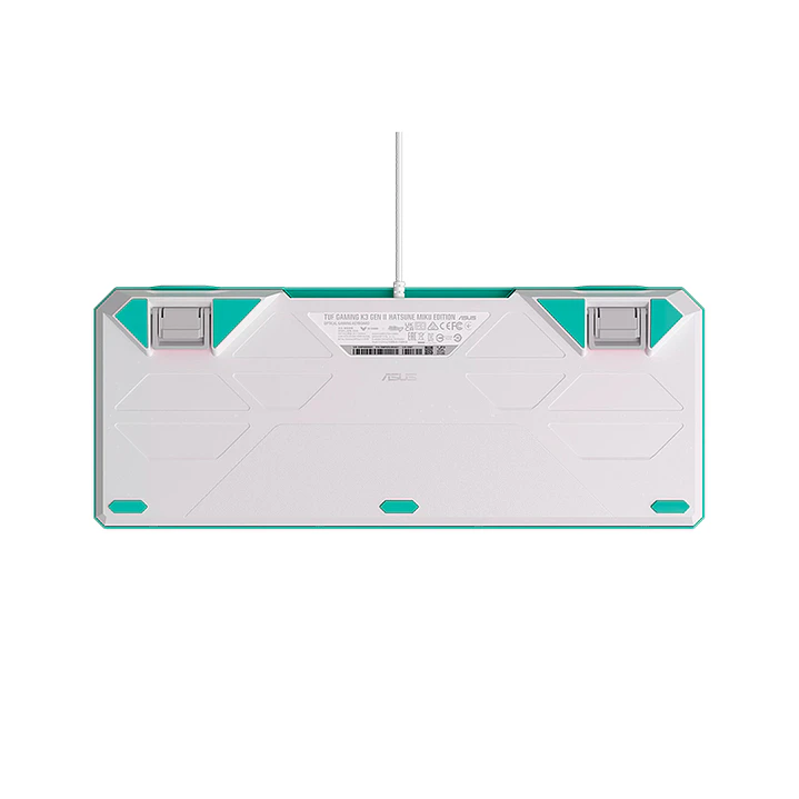 Teclado Gamer ASUS TUF GAMING K3 GEN II HATSUNE MIKU EDITION 4