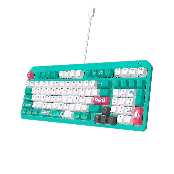 Teclado Gamer ASUS TUF GAMING K3 GEN II HATSUNE MIKU EDITION 3