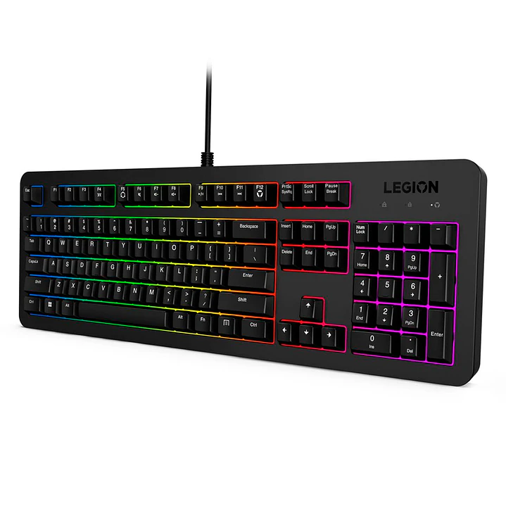 GAMER LENOVO LEGION K310, NEGRO, RGB PROGRAMABLE 5 ZONAS 2