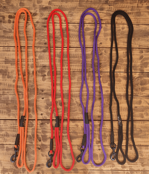 Mascoideas Correa 5 mts Extra Delgada Perros y Gatos Color Rojo