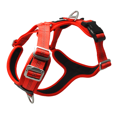 Supermutt Arnés Antitirón Rojo Talla M