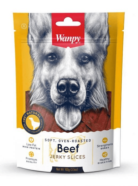 WANPY SOFT BEEF JERKY SLICES 100g