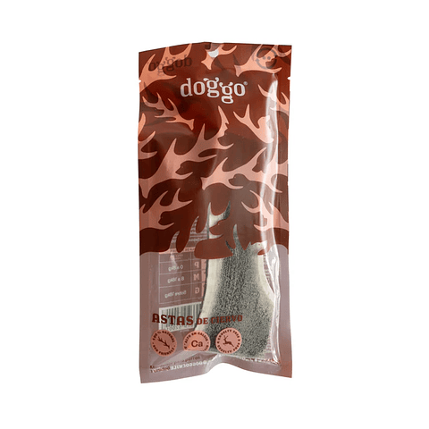 Doggo Asta De Ciervo Talla M - Mordedor 100% natural de hueso de asta