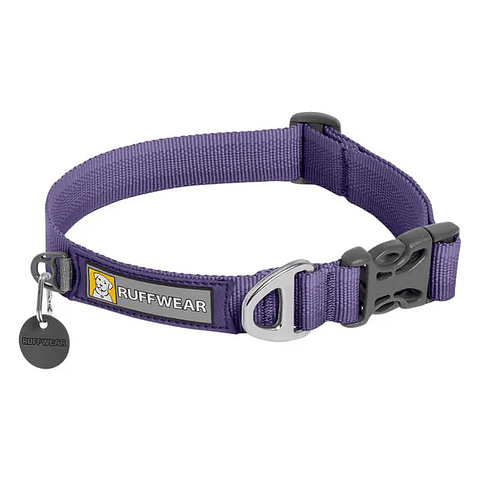 Ruffwear Front Range Collar Purple Sage 36-51 cm - Collares Modernos Para Perros 2024