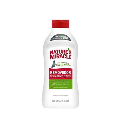 Natures Miracle Removedor De Manchas Y Olores Perro  Gato 473 ml