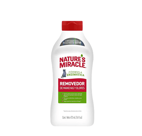 Natures Miracle Removedor De Manchas Y Olores Gato 473 ml