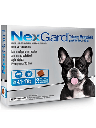 Nexgard 28,3mg  (4,1 kg - 10 kg) 