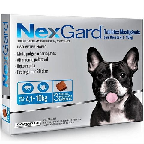 Nexgard 28,3mg  (4,1 kg - 10 kg) 