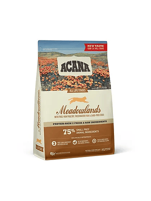 Acana Meadowland Cat 🐈🇨🇦 - Alimento Super Premium Para Gatos