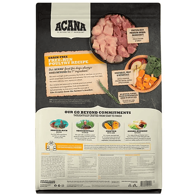 Acana Free Run Poultry 5.9 kg - Alimentos Premium Perros 