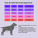 Supermutt Arnés Antitirón Calipso Talla S 